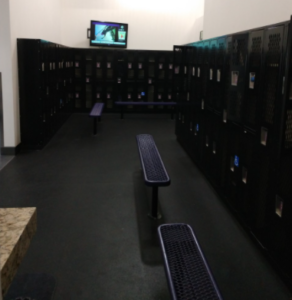 Planet Fitness Locker rooms